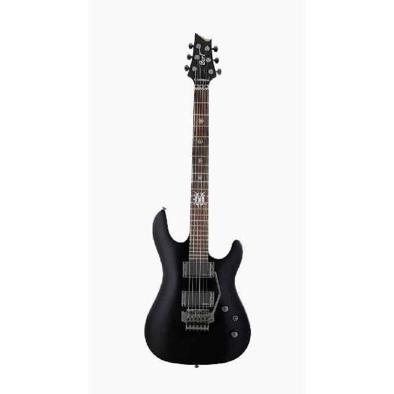 Cort EVL K5 Super Strat Black Electric Guitar