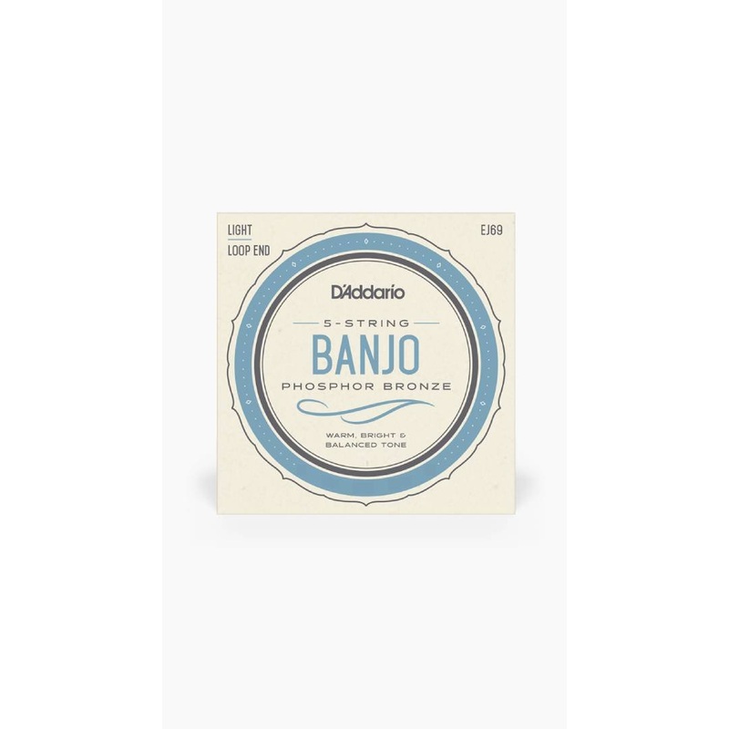 D’addario Phsophor Broze Banjo Strings Set of 5