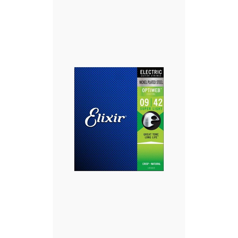 Elixir Optiweb Nickel Plated Steel Electric Strings
