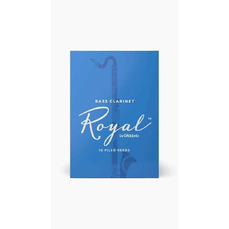 Rico Royal Bb Bass Clarinet Reeds 10 Pack