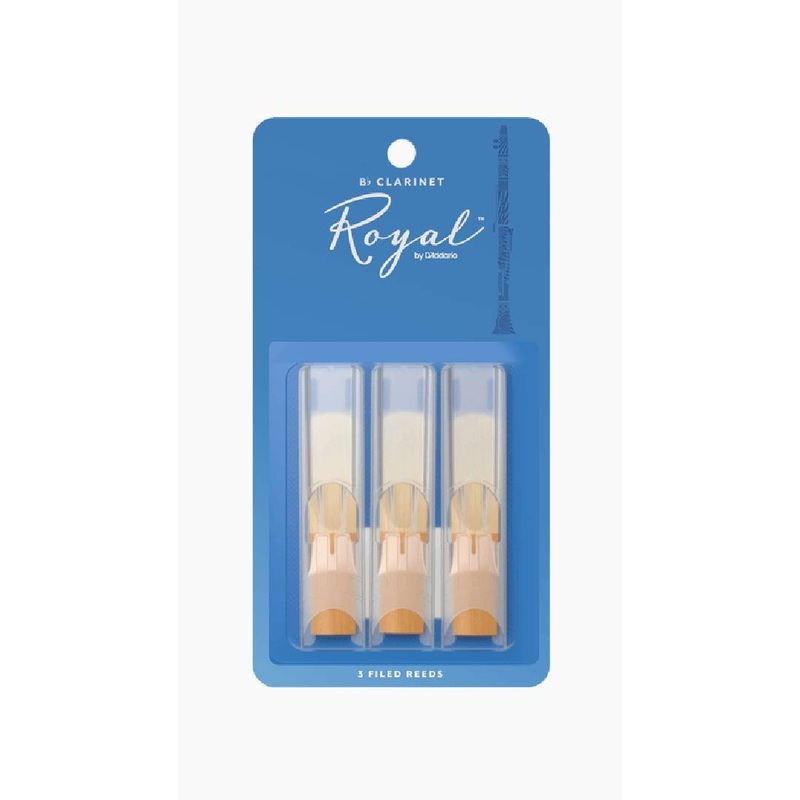 Rico Royal Bb Clarinet Reeds 3 Pack
