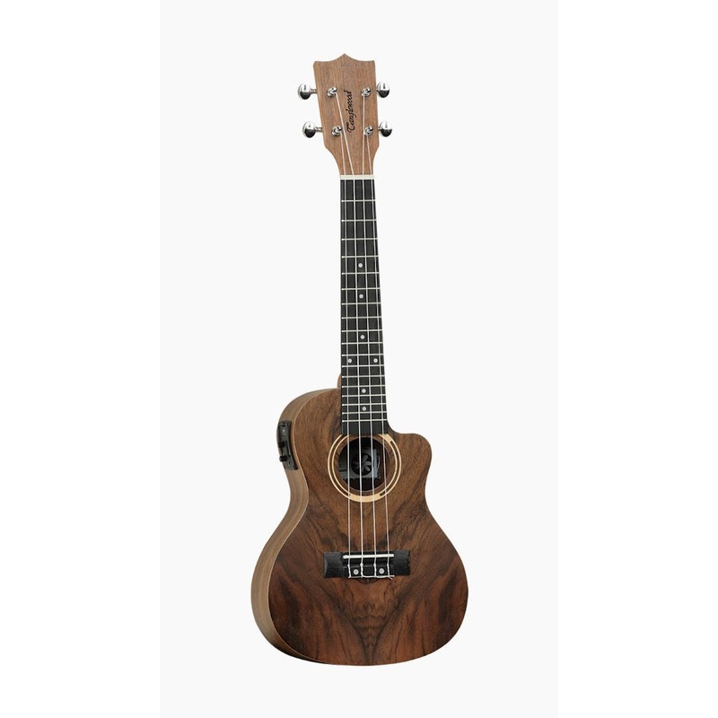 Tanglewood TWT21E Tiare Concert Ukulele Hawaiian Rain Tree w/Pickup