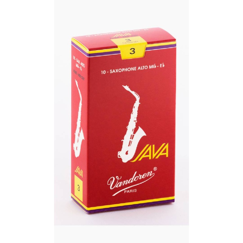 Vandoren Java RED Alto Sax Reeds Box of 10
