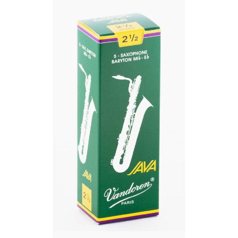 Vandoren Java Reeds Baritone Saxophone Box of 5