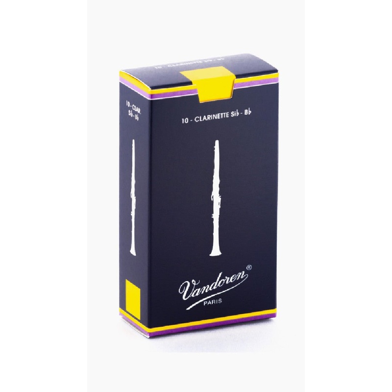 Vandoren Traditional Reeds Box of 10 Bb Clarinet