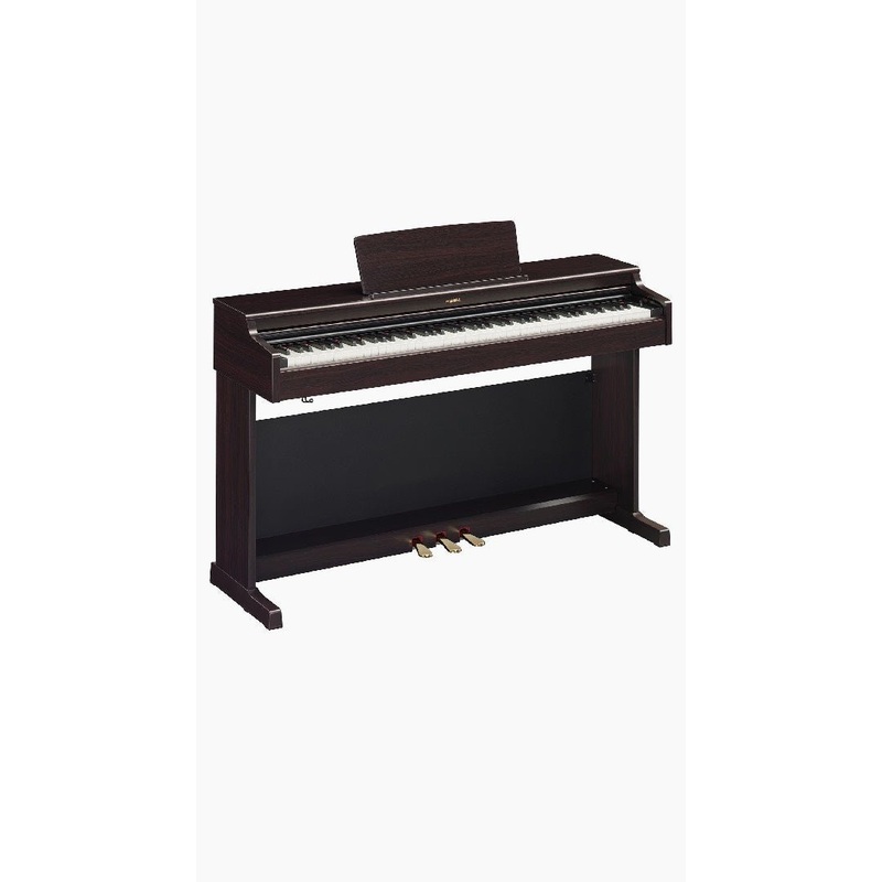 Yamaha Digital Piano YDP-165|Black|Dark rosewood|White