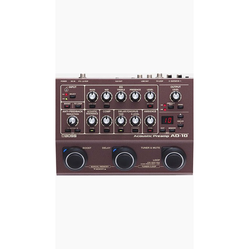BOSS AD-10 Acoustic Preamp Pedal