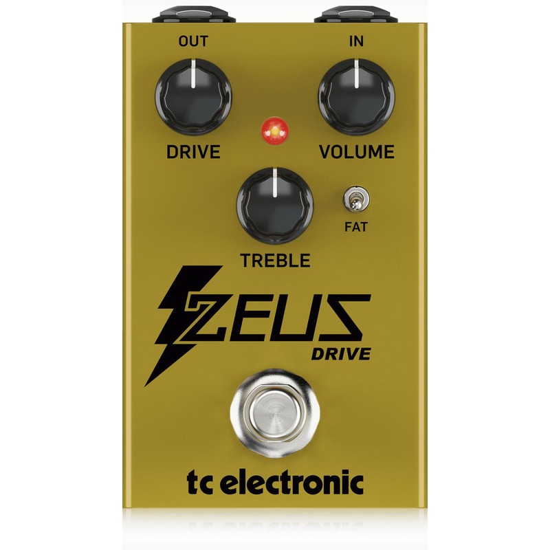 TC ELECTRONIC ZEUS DRIVE OVERDRIVE PEDAL