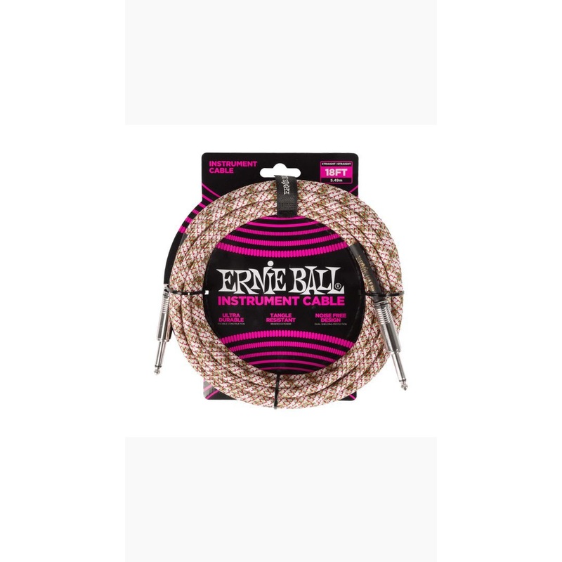 Braided Instrument Cable Straight/Straight 18ft