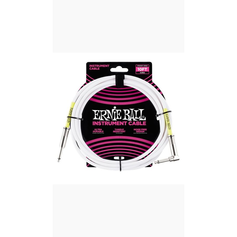 Ernie Ball Classic Instrument Cable 10ft Straight/Angled