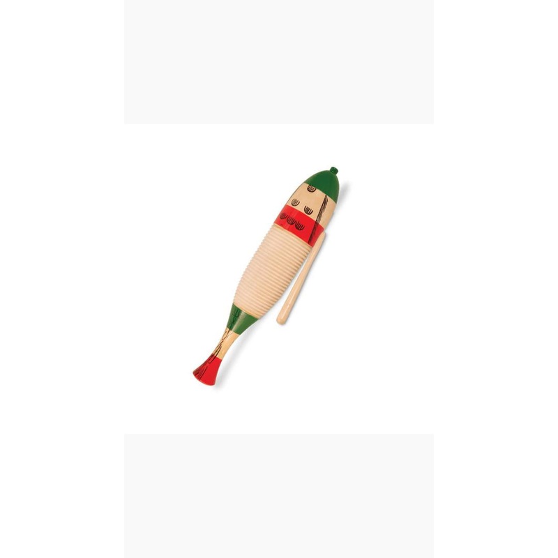 Mano Percussion –  Fish shaped wooden Guiro