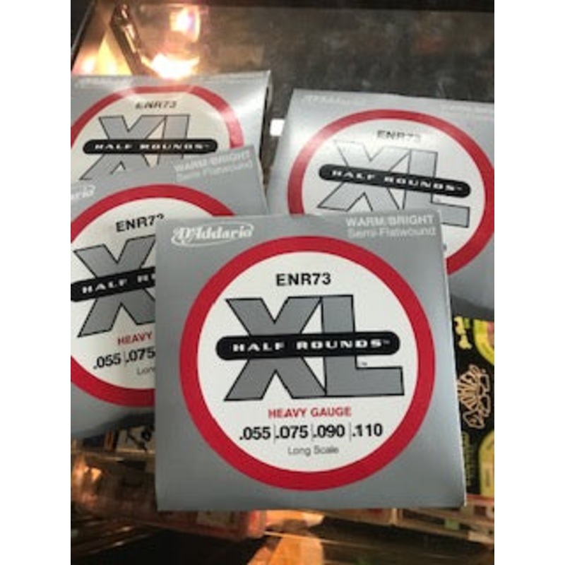 D’Addario ENR73 XL Half Round Bass String Set