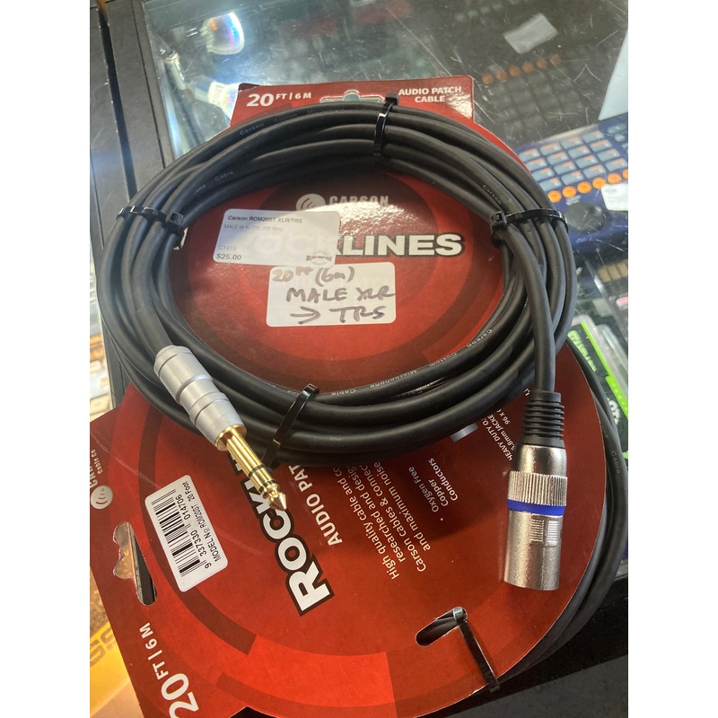 Carson ROM20ST XLR/TRS