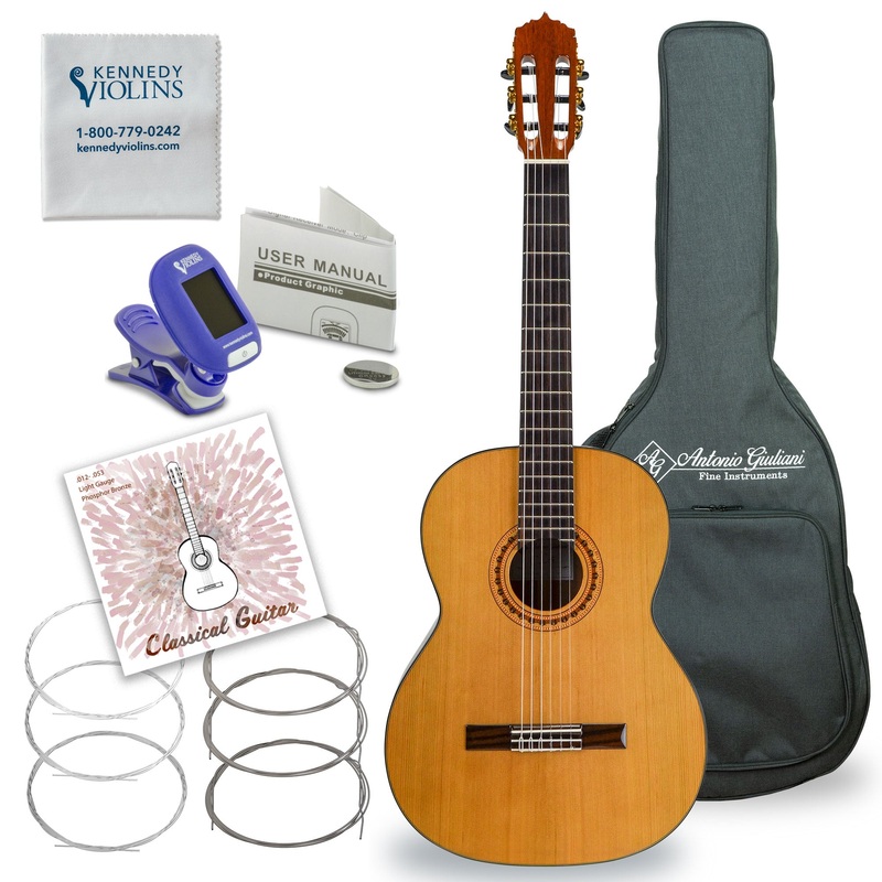 Antonio Giuliani CL-5 Mahogany Classical Guitar Outfit