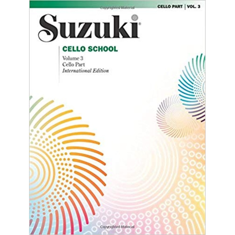 Suzuki Cello School, Volume 3: Cello Part