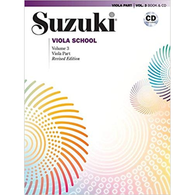 Suzuki Viola School, Volume 3: Viola Part and CD