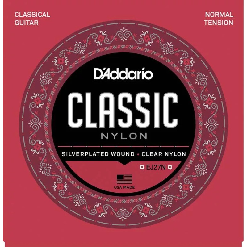 D’Addario EJ27N Normal Tension Nylon Guitar Strings