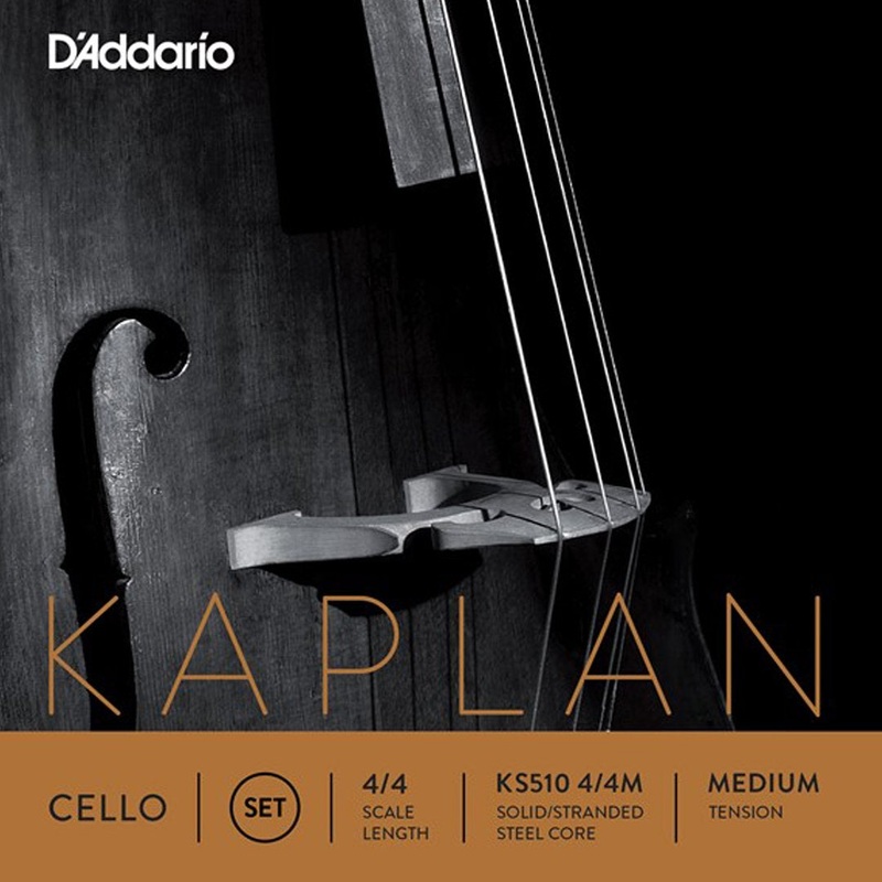 D’Addario Kaplan Cello Medium Tension String Set