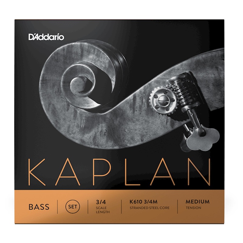 D’Addario Kaplan Orchestral 3/4 Double Bass  String Set