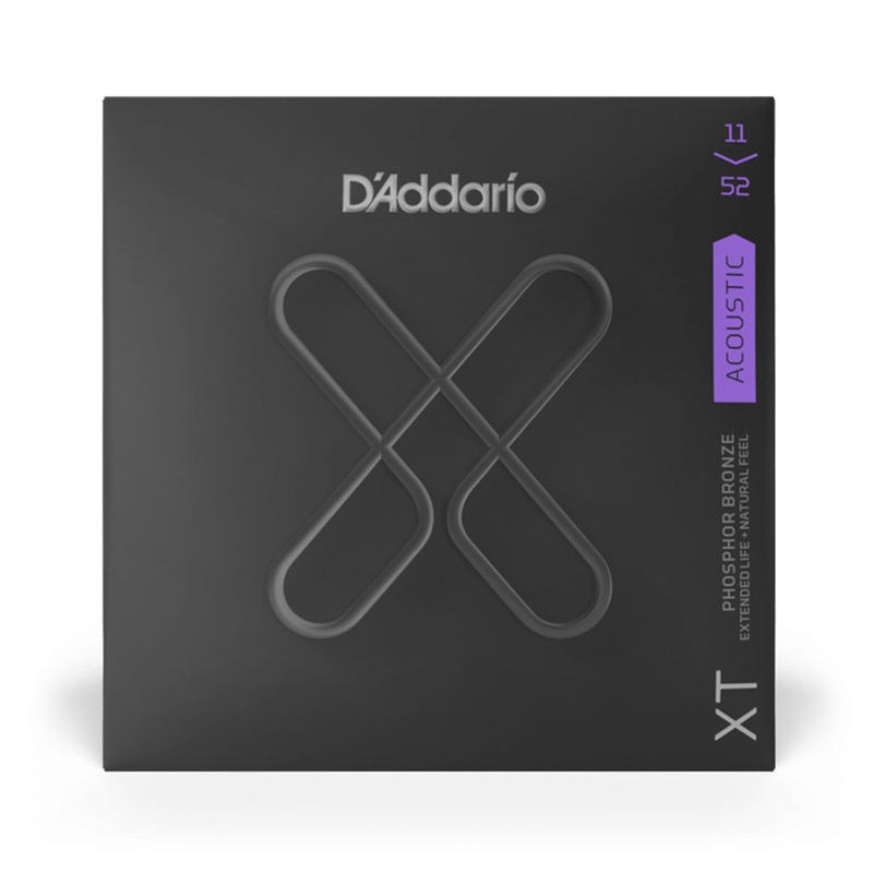 D’Addario XT Phosphor Bronze Custom Light 11-52 Acoustic Guitar Strings
