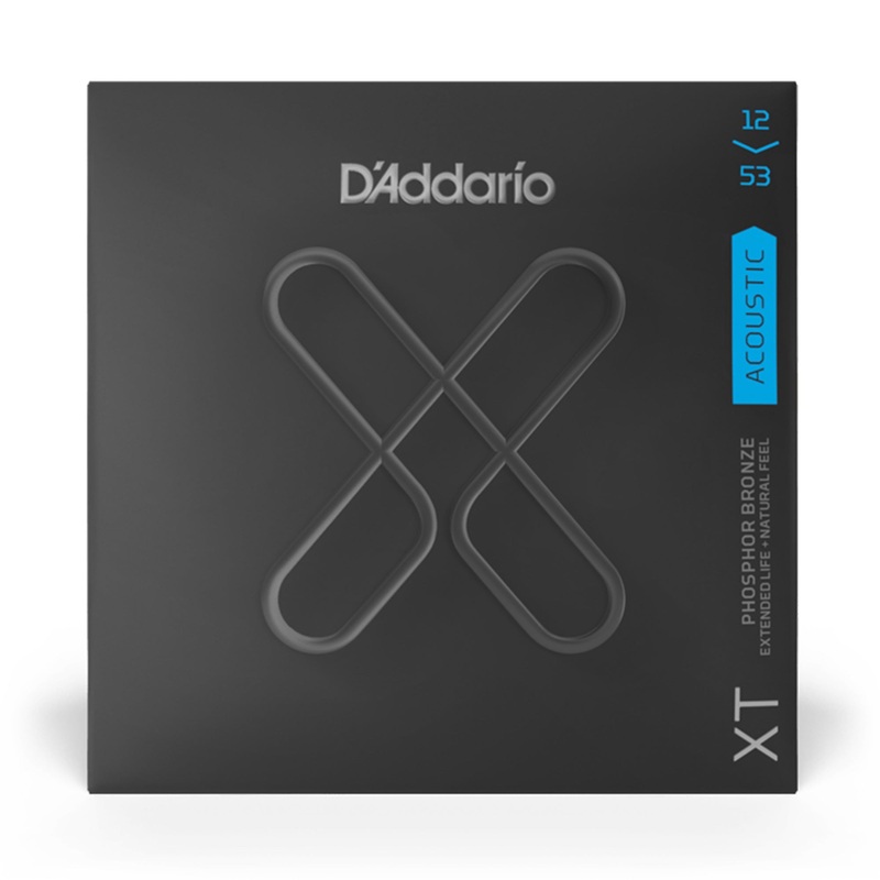 D’Addario XT Phosphor Bronze Light 12-53 Acoustic Guitar Strings