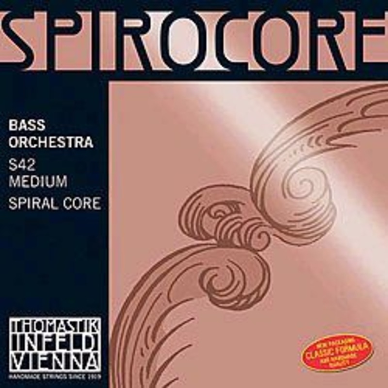 Thomastik Infeld Spirocore Bass String Set – 3/4 Size Medium