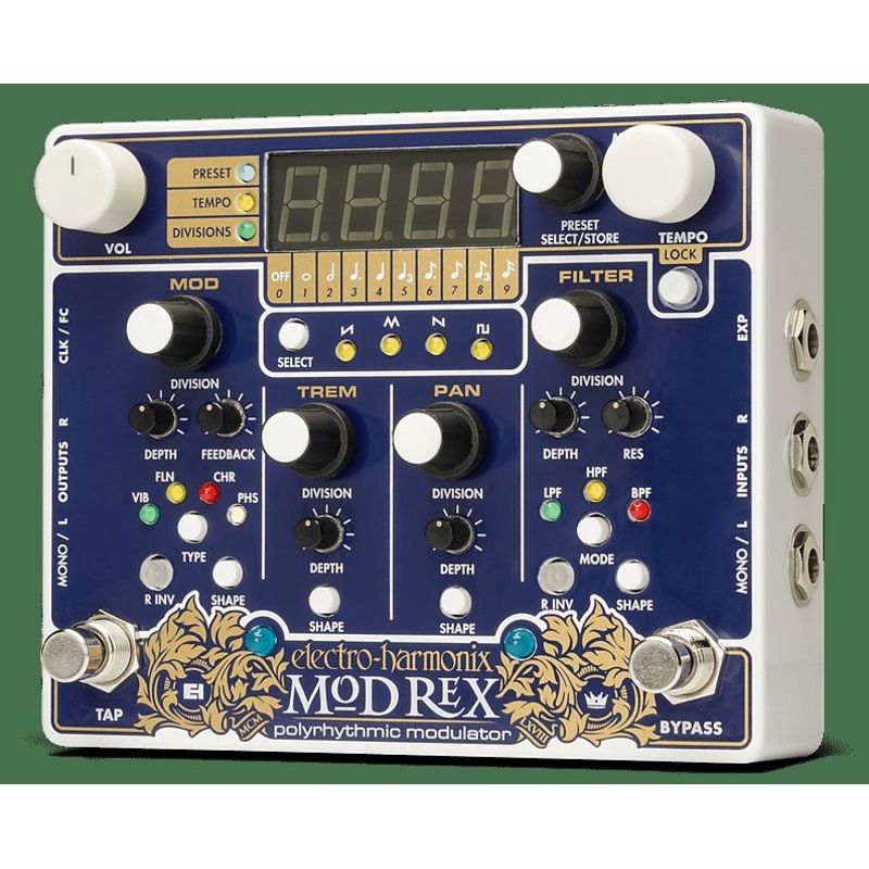 Electro-Harmonix Mod Rex Poly Rhythmic Modulator *Free Shipping in the USA*