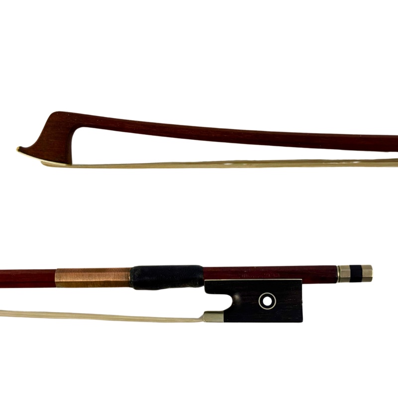 Leon Pique Nickel Mounted Violin Bow