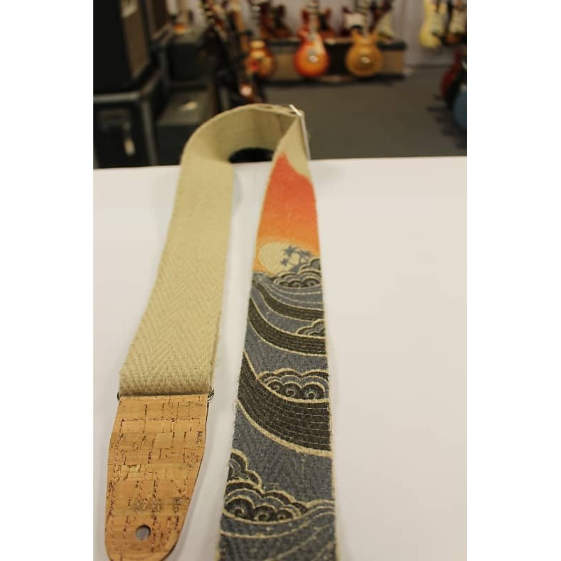 Levy’s Island Hemp Natural Vegan Guitar Strap MH8P-001 *Free Shipping in the USA*