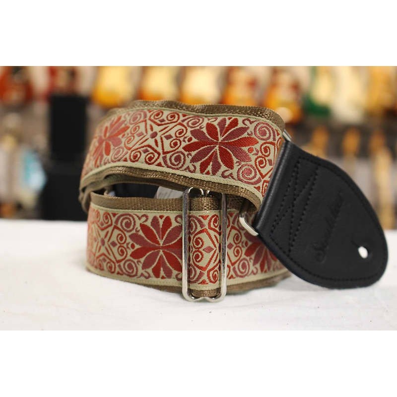 Souldier Dresden Star Guitar Strap Taupe *Free Shipping in the USA*