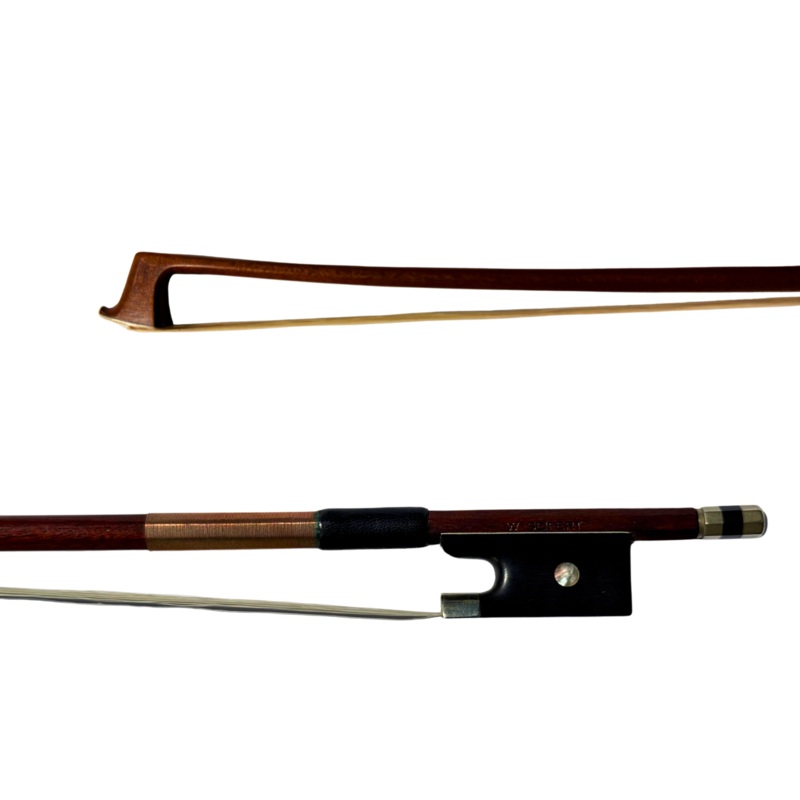 W. Seifert Nickel-Mounted Pernambuco Violin Bow