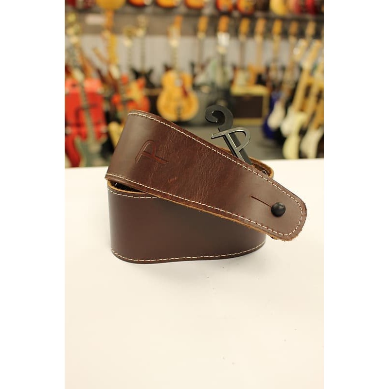 Perris Leathers SP25-S Brown Baseball Leather Guitar Strap *Free Shipping in the USA*