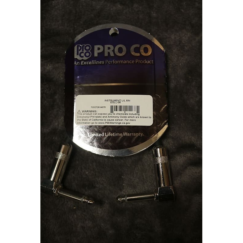 Pro Co EGLL-06 Cable *Free Shipping in the US*