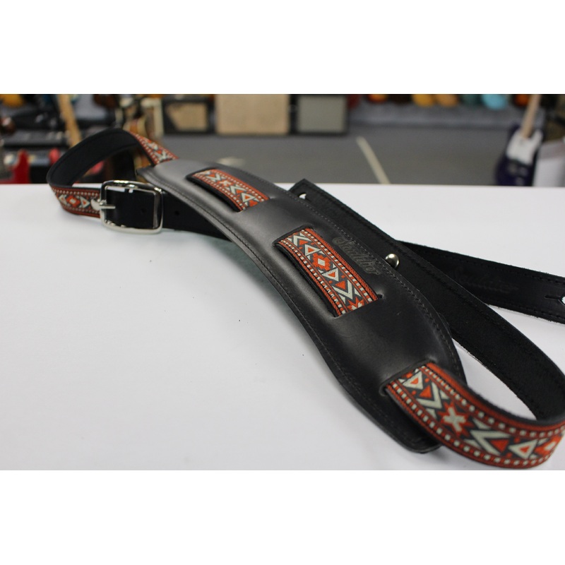 Souldier Seneca Leather Saddle Strap with Black Leather Pad *Free Shipping in the USA*