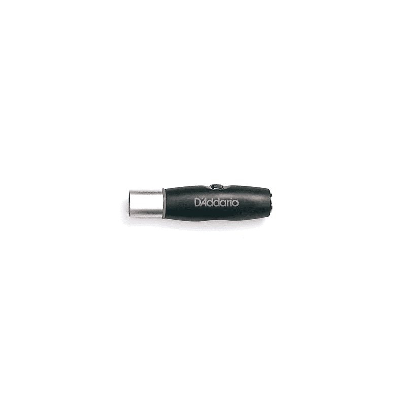 D’Addario PW-P047Z XLR male to balanced 1/4-inch female adapter