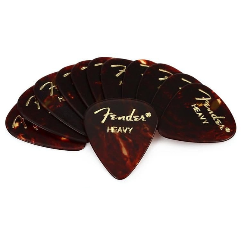 Fender 351 Picks Heavy Guage- 12 Pack