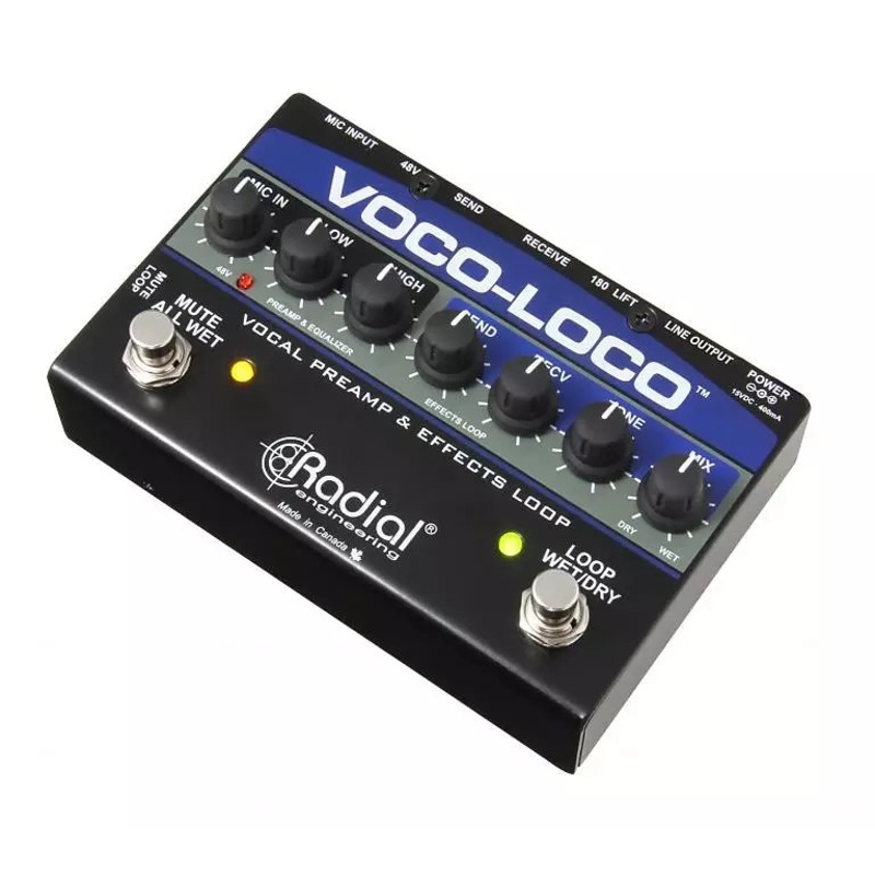 Radial Engineering Tonebone Voco-Loco Mic Preamp & Effect Loop *Free Shipping in the USA*