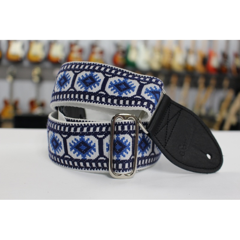 Souldier Pillar Blue Star Guitar Strap *Free Shipping in the USA*