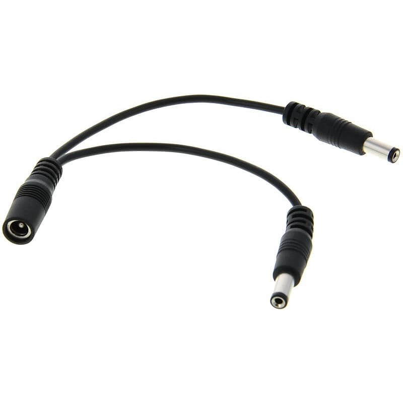Voodoo Lab PPAY Dual 2.1mm Male to 2.1mm Female Standard Polarity Voltage Doubling Adapter – 4