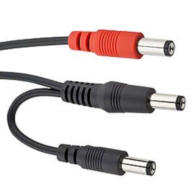 Voodoo Lab PPEH24 Dual 2.1mm to 2.5mm Reverse Polarity Voltage Doubling Y Cable – 18