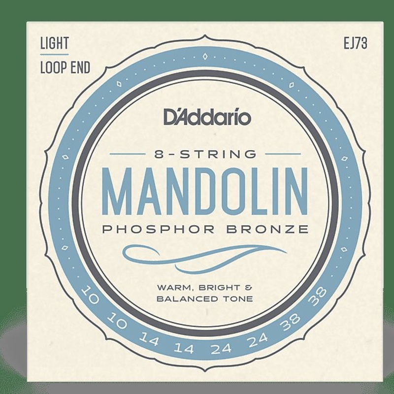 D’Addario EJ73 Light Phosphor Bronze Mandolin Strings