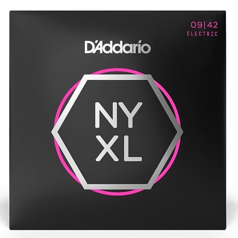 D’Addario NYXL0942 Nickel Wound Electric Guitar Strings, Super Light Gauge