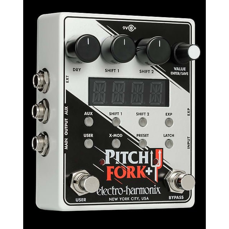 Electro-Harmonix Pitch Fork PLUS + Polyphonic Pitch Shifter *Free Shipping in the USA*