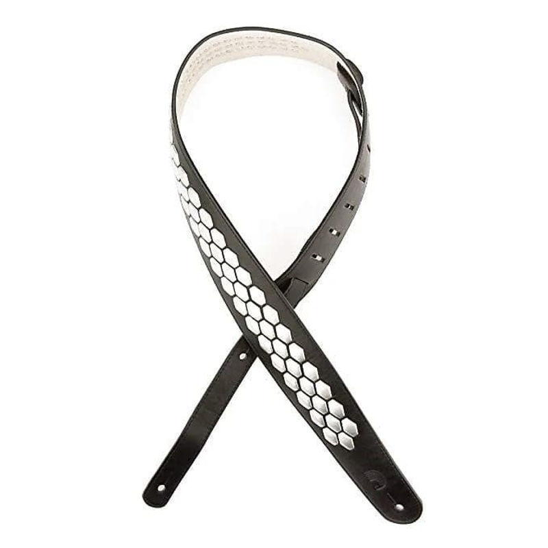 D’Addario L25S1503 Hex Stud Guitar Strap
