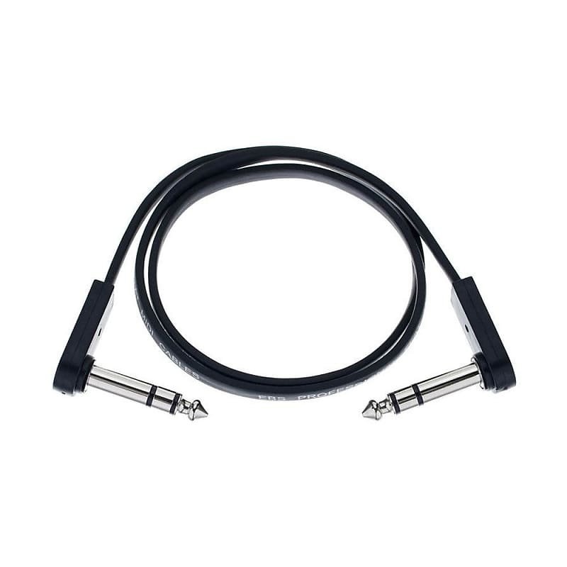 EBS PCF-DLS58 Stereo Flat Patch TRS Cable 58cm (23 Inches)