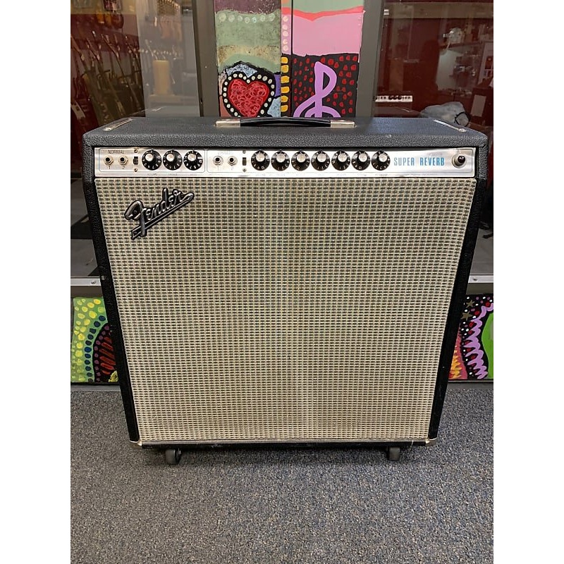 Fender  1972 Super Reverb Amp  4×10 Combo