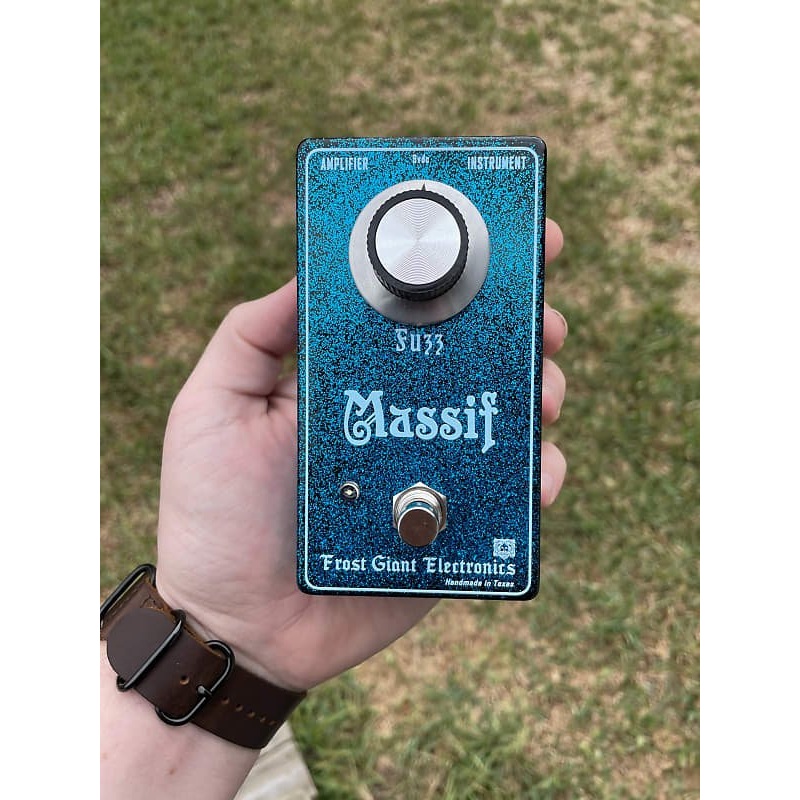 Frost Giant Electronics Massif Fuzz *Empire Guitars Exclusive* Metallic Blue