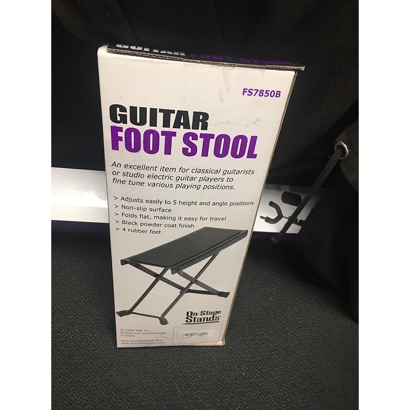 On-Stage FS7850B 5-Position Guitar Foot Stool