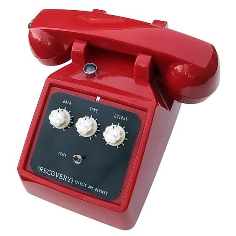 Recovery Effects EXMIC Deluxe Telephone Microphone Red *Free Shipping in the USA*
