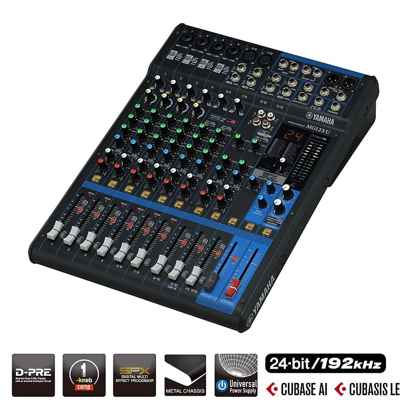 Yamaha MG12XU Analog Mixer *Free Shipping in the USA*
